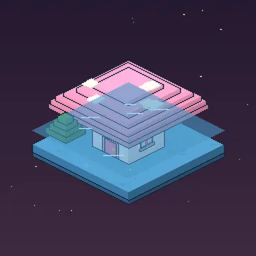 Flooded Mushroom #021